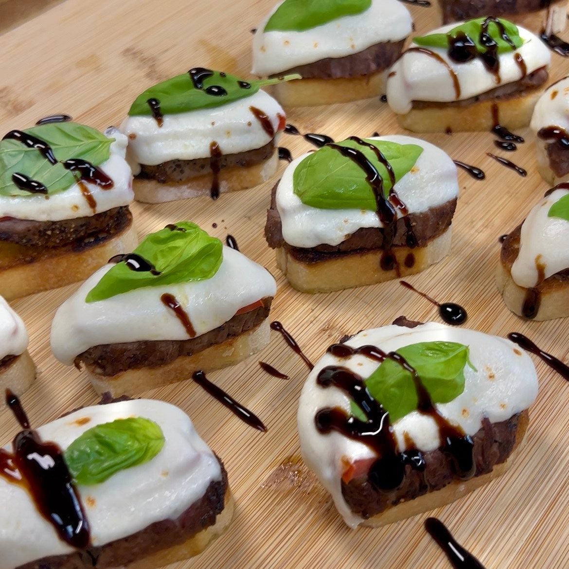Steak Crostini Recipe with Big Horn Outdoors Infrared Grill