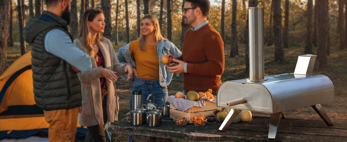 Multi-fuel Pizza Oven