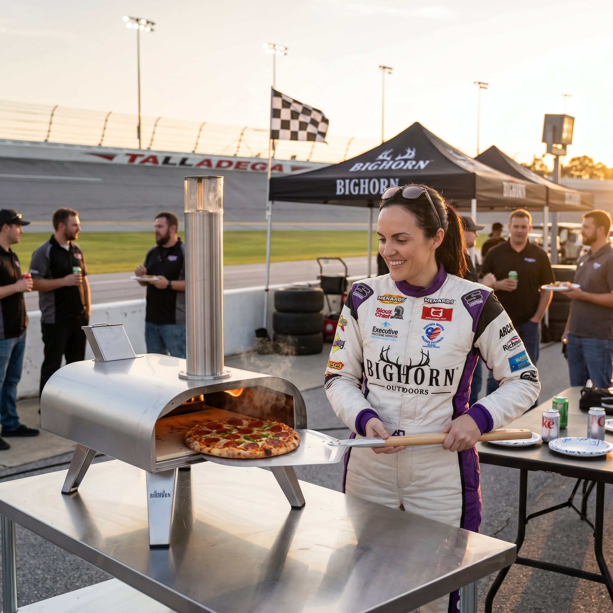 12" Wood Pellet Pizza Oven, Compatible with Gas Burner and Electric Heater Accessories (Sold Separately)