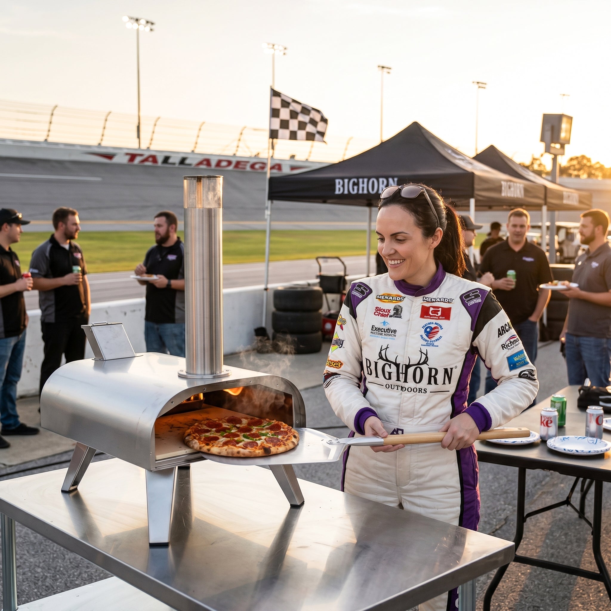 12" Wood Pellet Pizza Oven, Compatible with Gas Burner and Electric Heater Accessories (Sold Separately)