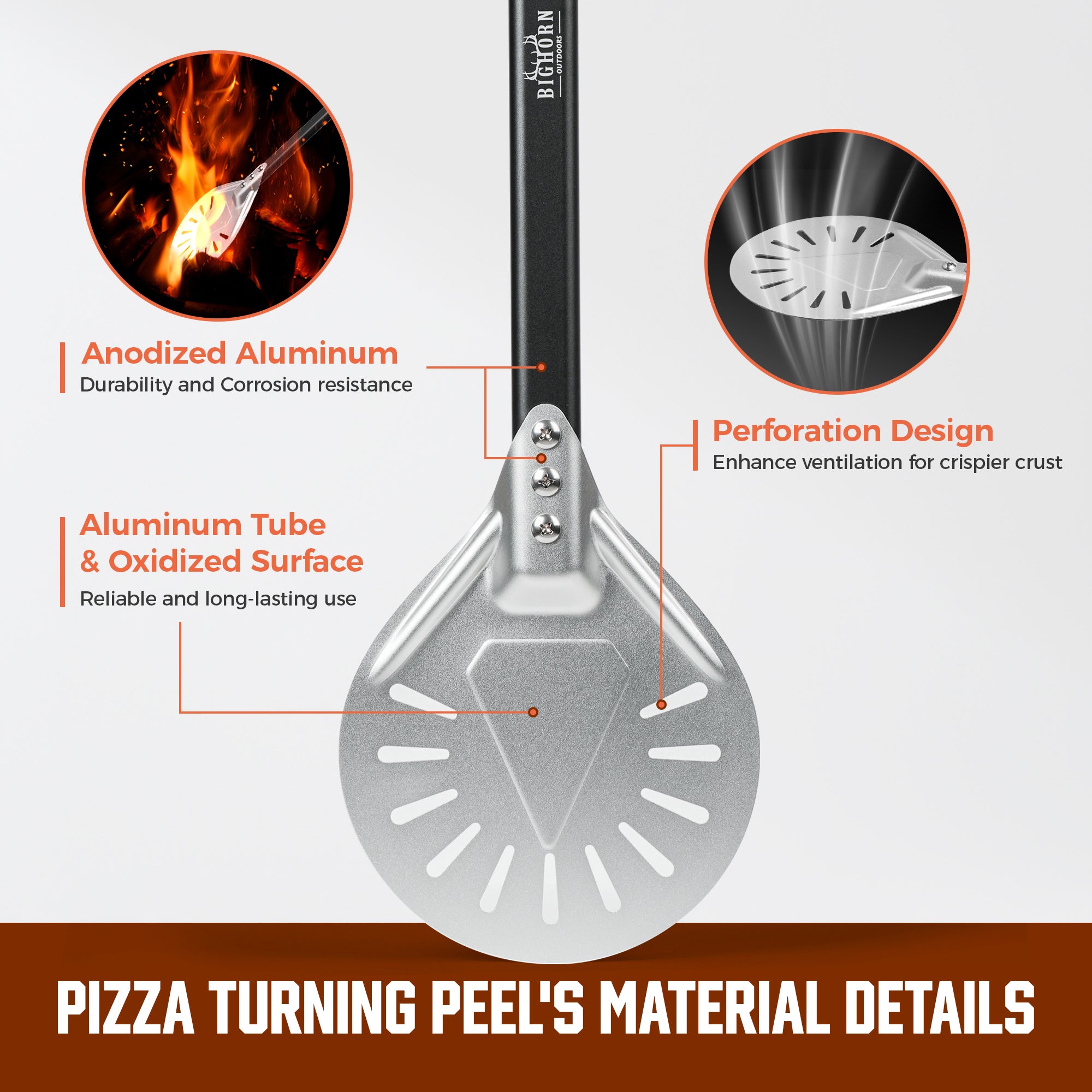 PIZZA TURNING PEEL'S MATERIAL DETAILS