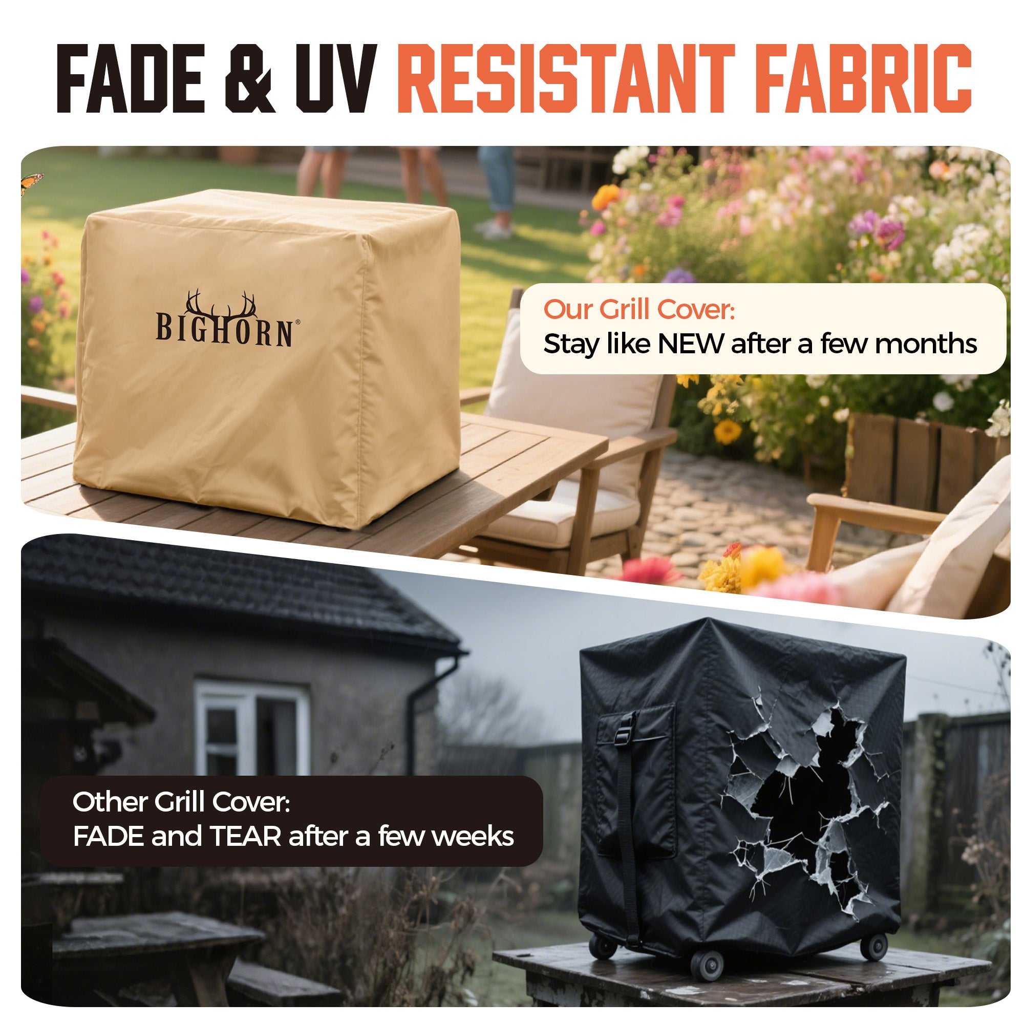 Infrared Steak Grill Cover, Waterproof & Anti-UV