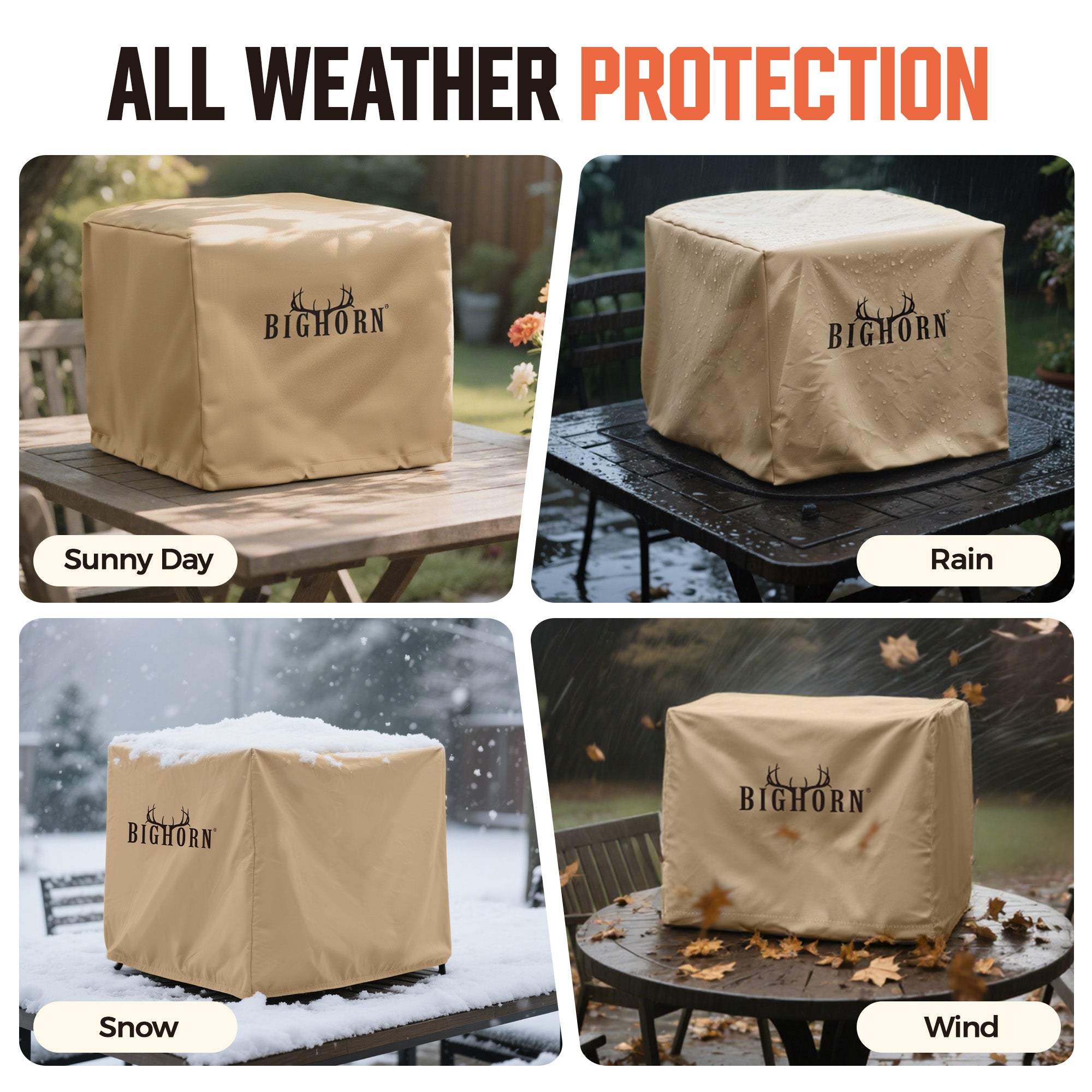 Infrared Steak Grill Cover, Waterproof & Anti-UV