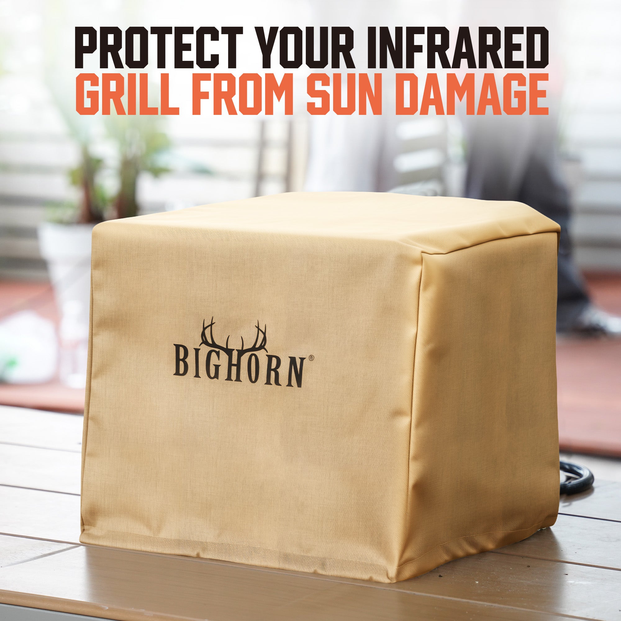 Infrared Steak Grill Cover, Waterproof & Anti-UV