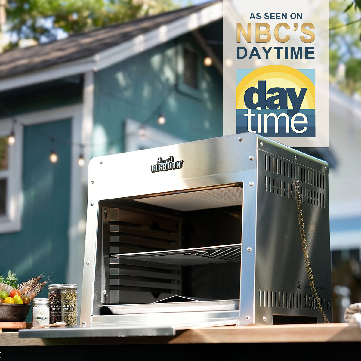 As Seen on NBC Daytime: Big Horn Outdoors® Pizza Oven and Infrared Steak Grill Featured on National Television