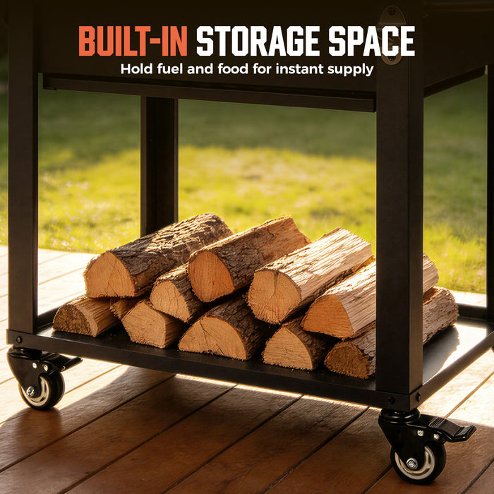 Concrete Outdoor Fireplaces With Grills: Placement, Clearance and Care