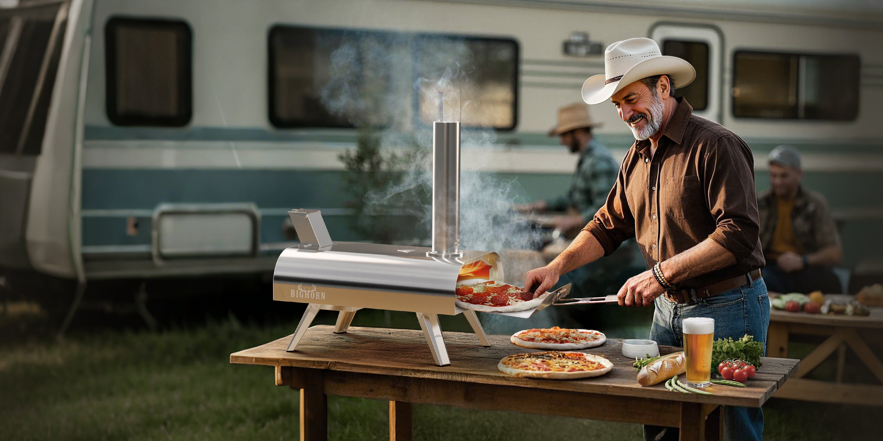 12-inch | Pellet & Electric Pizza Oven