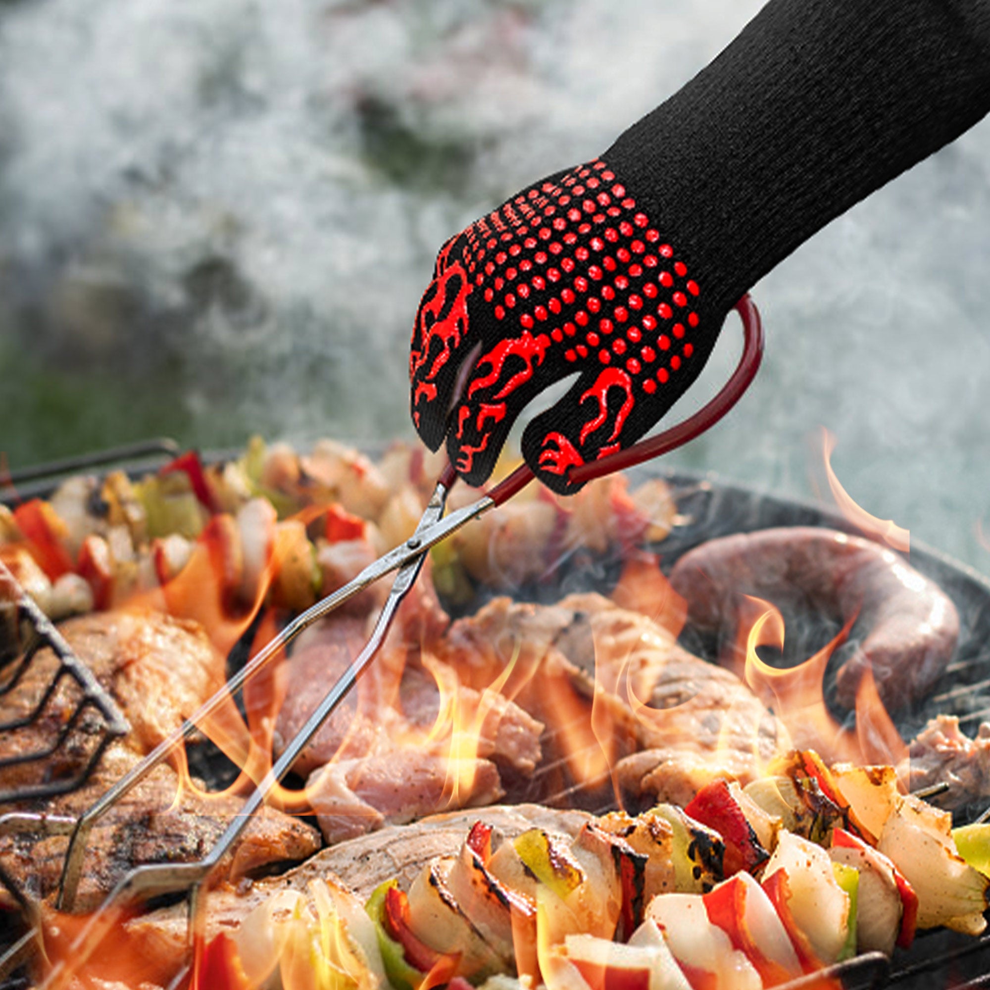 1472℉ Heat Resistant BBQ Gloves