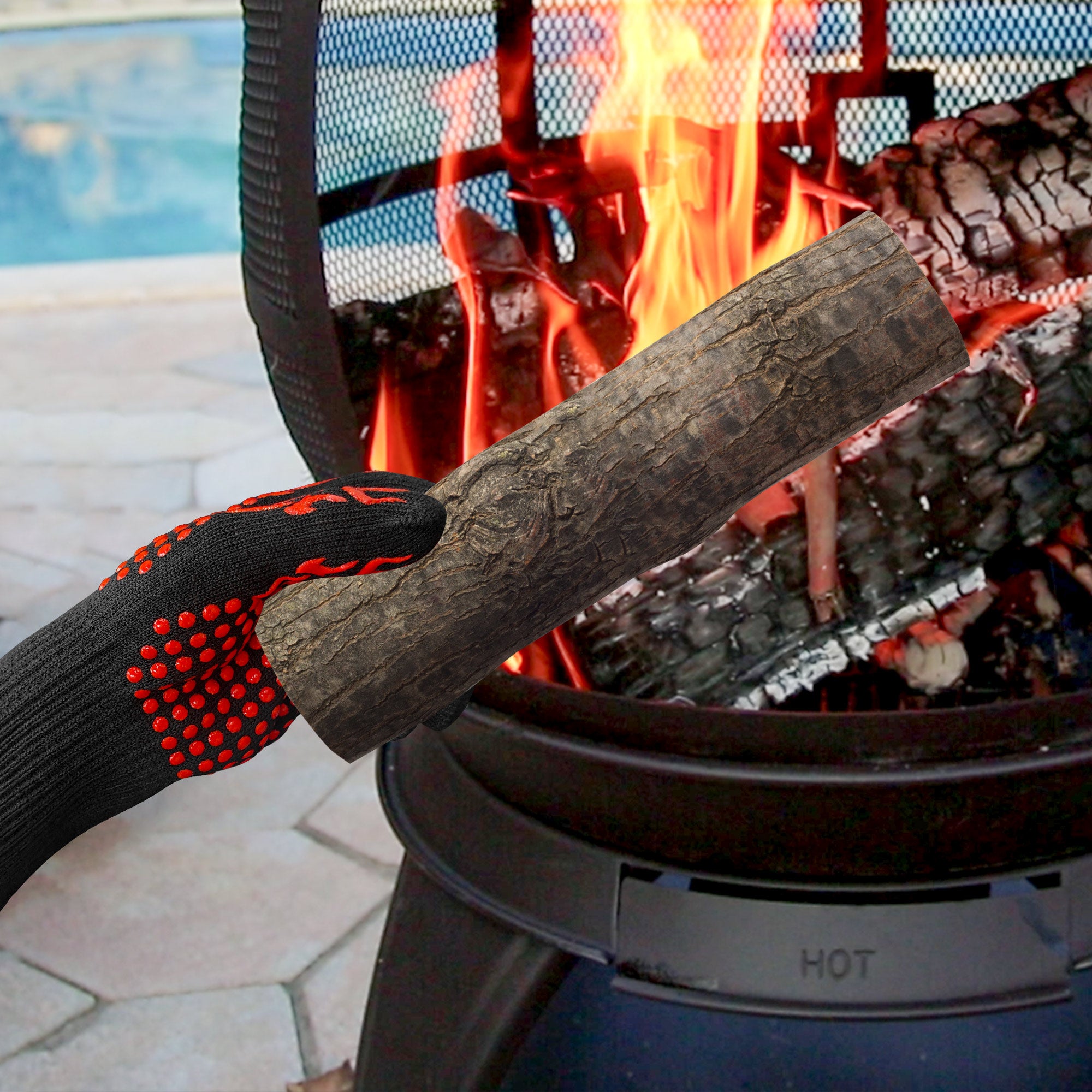1472℉ Heat Resistant BBQ Gloves
