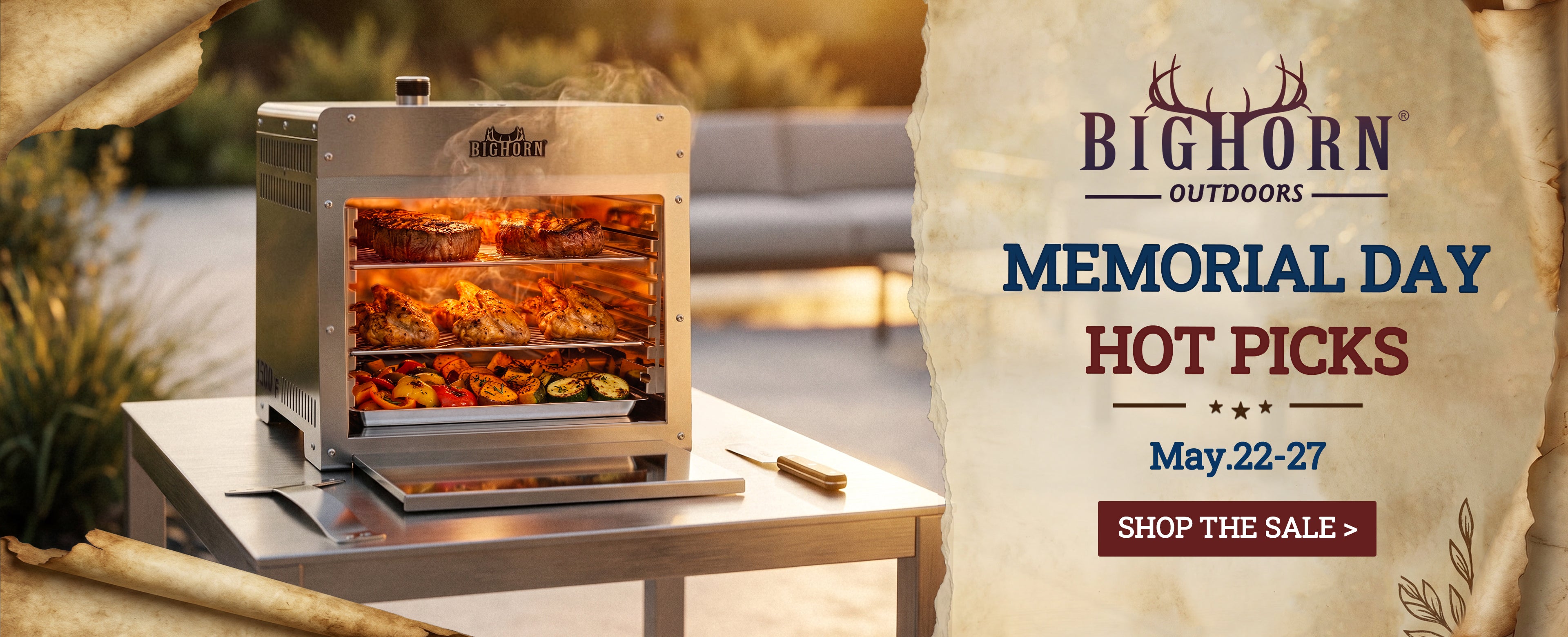 Backyard Season Kickoff Big Horn Outdoors Grills and Ovens
