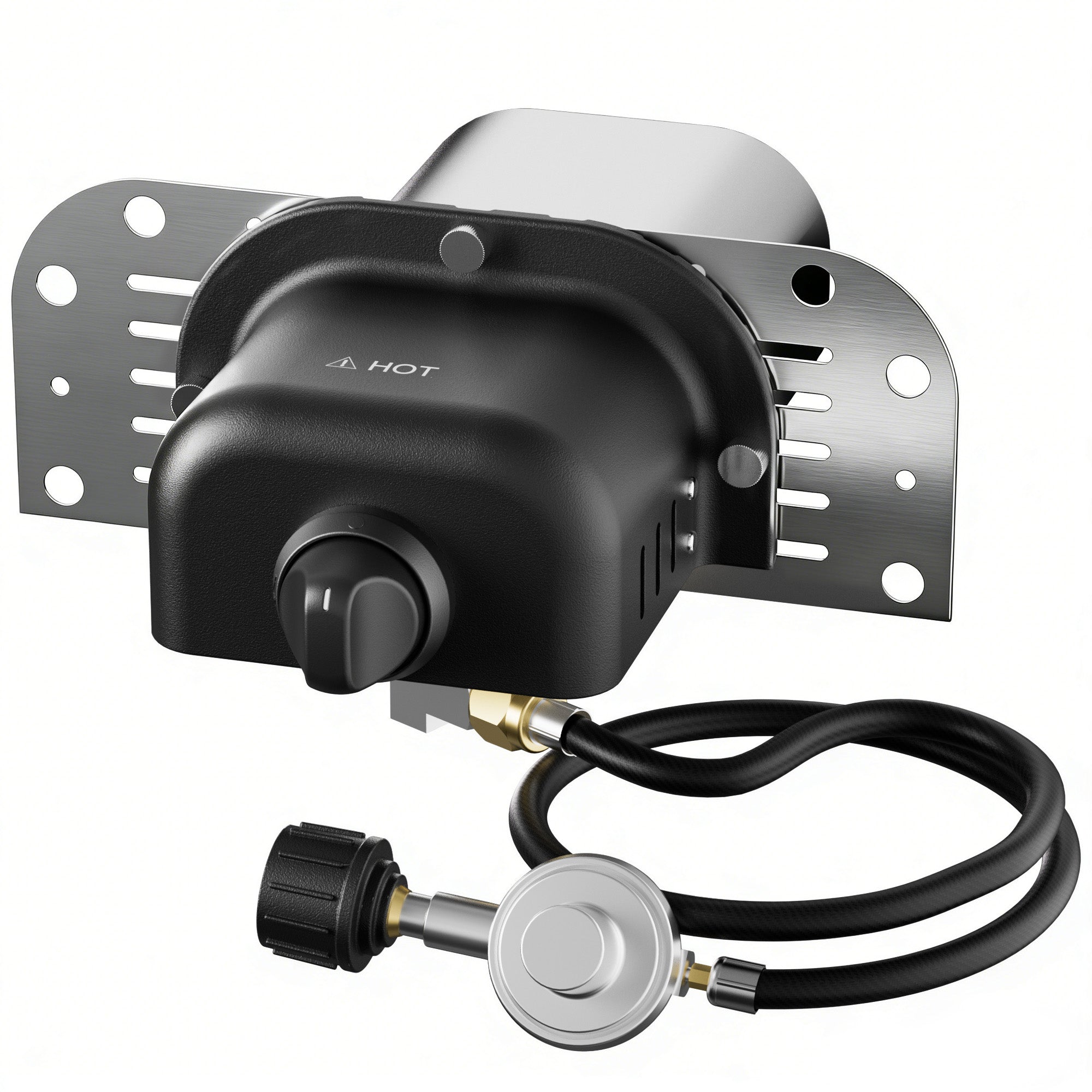 Propane Gas Burner with Regulator and Hose