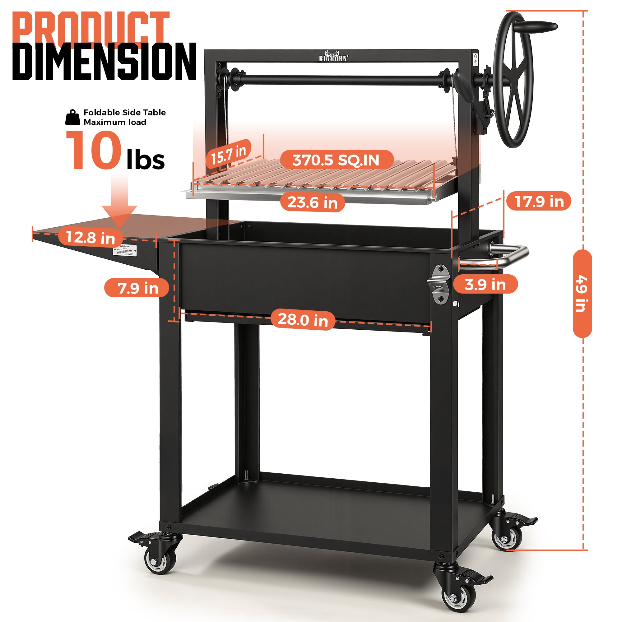 Argentine Santa Maria Style Grill (Parrilla Grill)