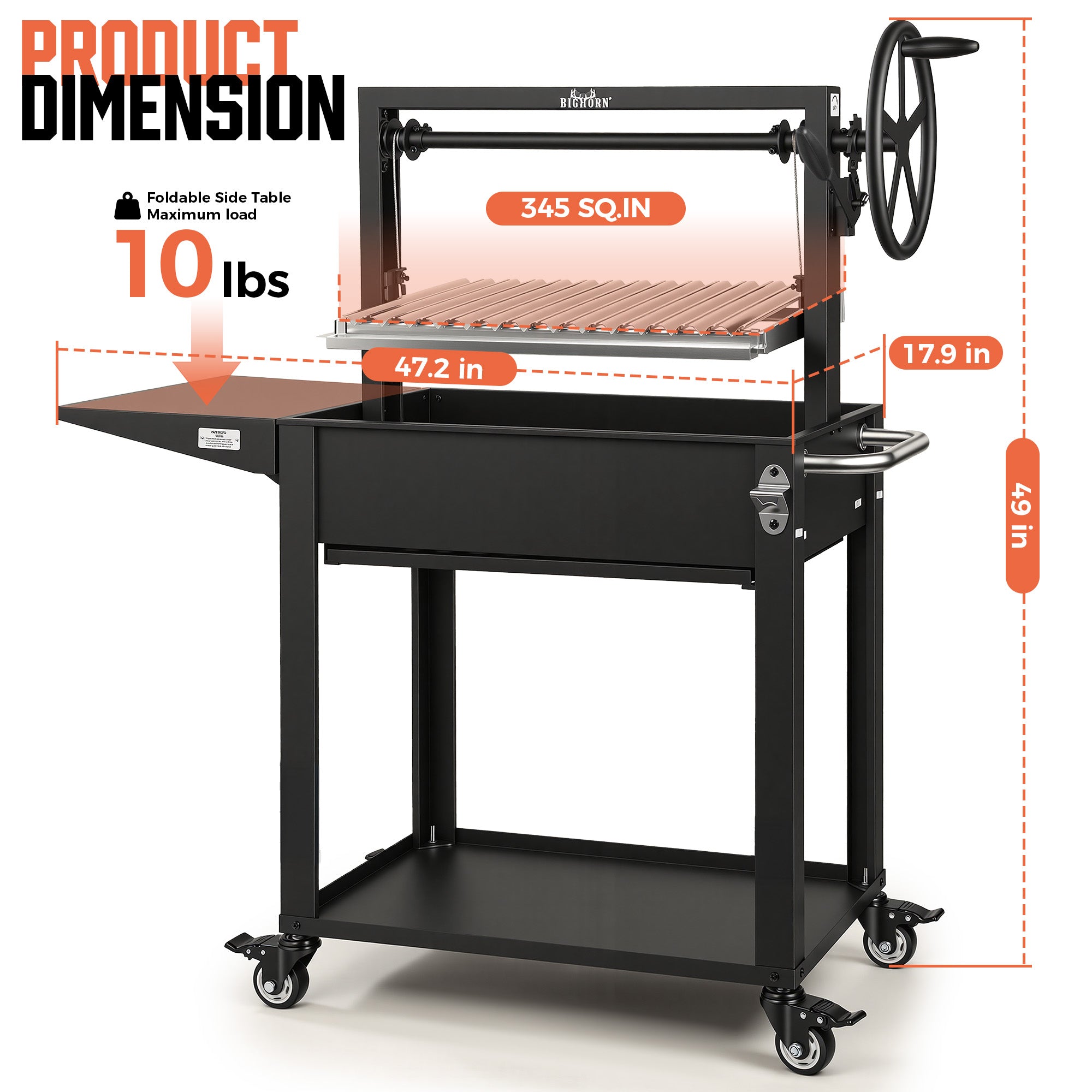 Argentine Santa Maria Style Grill (Parrilla Grill)