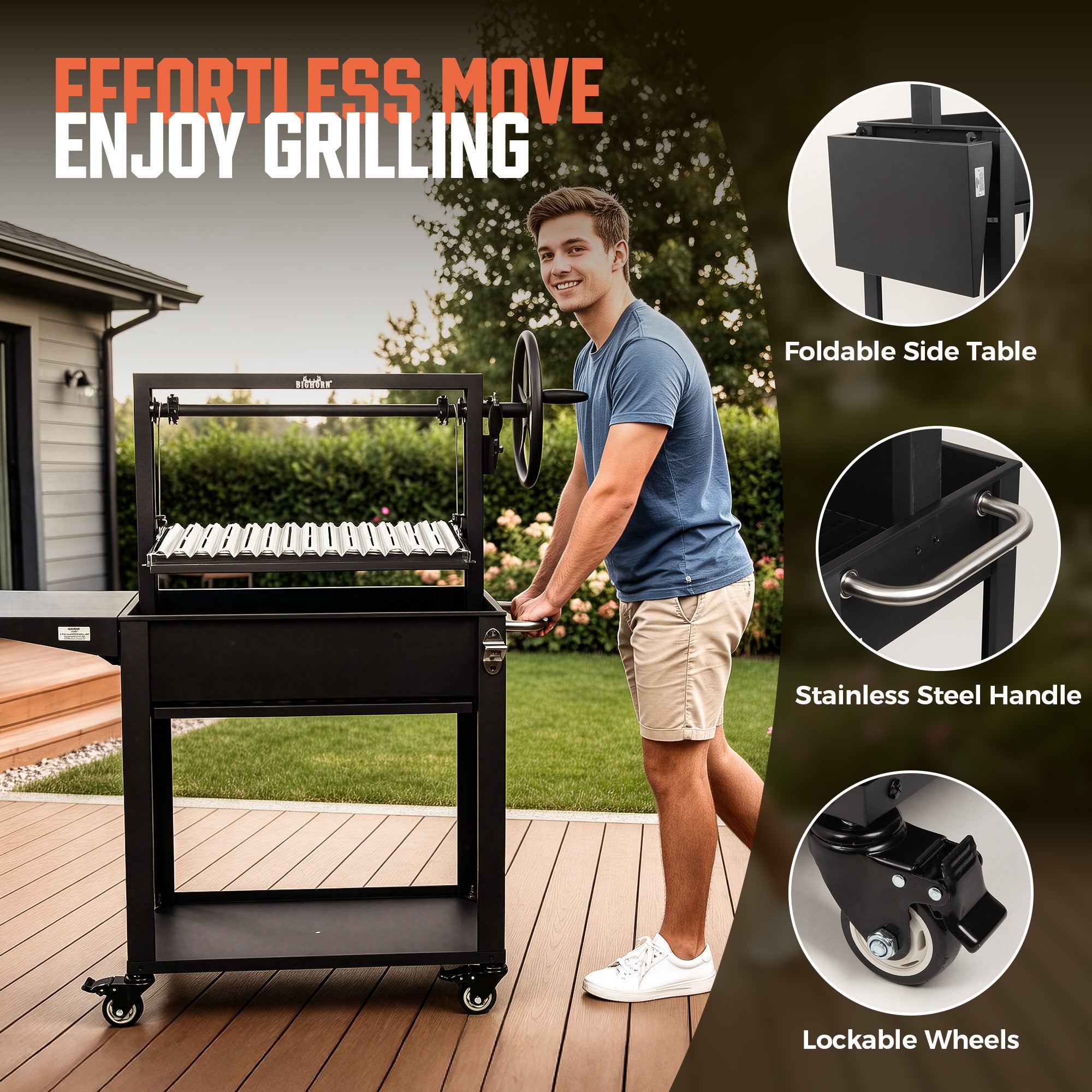 Argentine Santa Maria Style Grill Big Horn Outdoors
