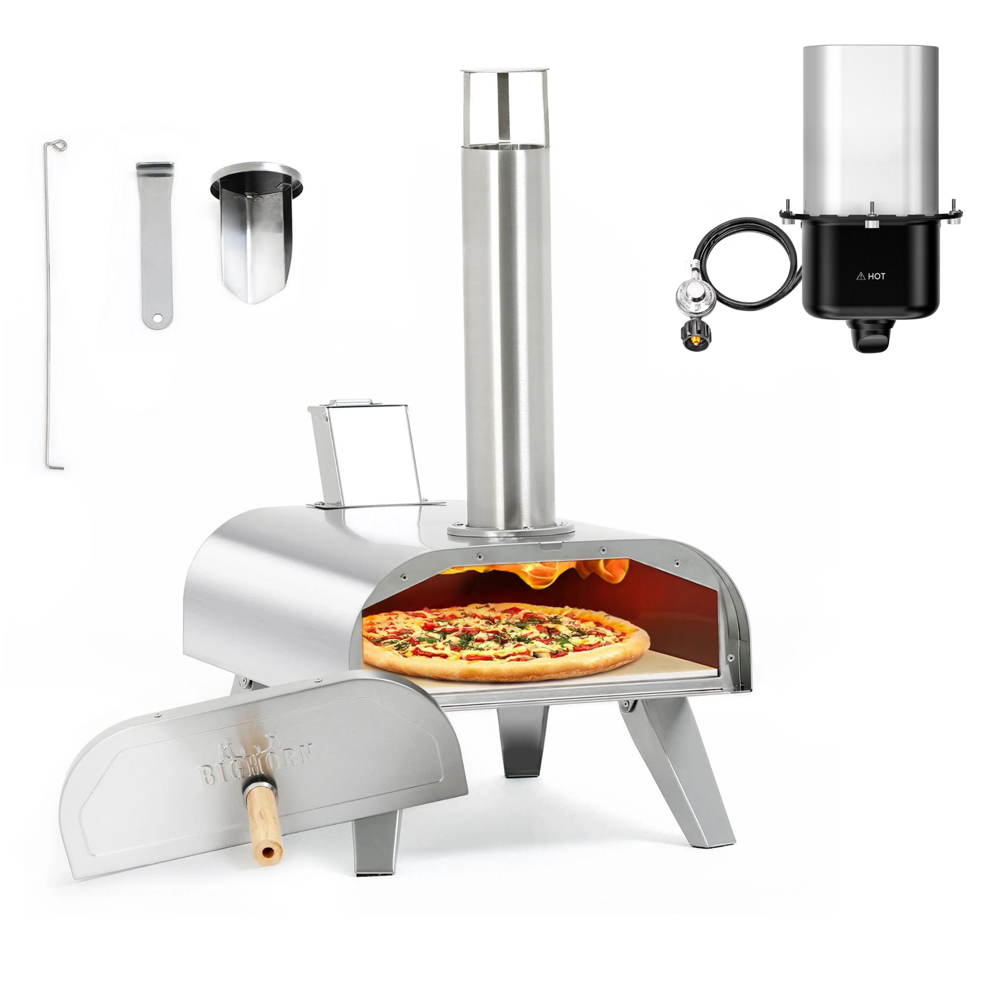 12" Wood Pellet Pizza Oven Bundles