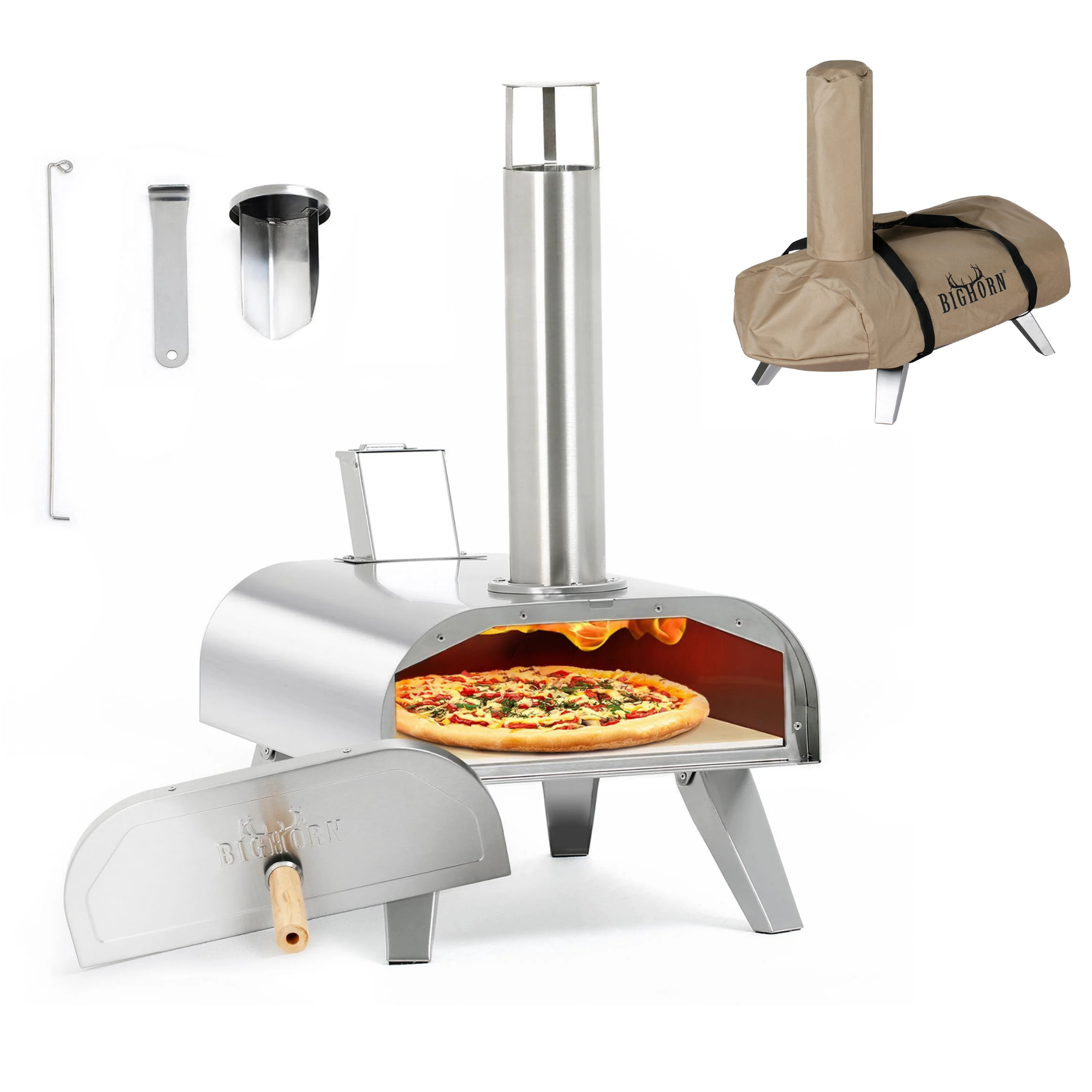 12" Wood Pellet Pizza Oven Bundles