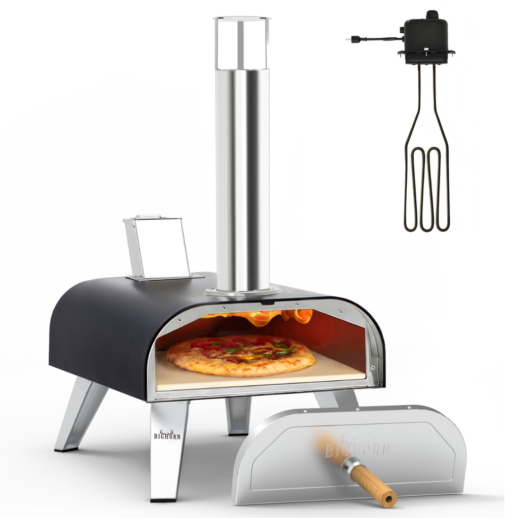 12-inch | Pellet & Electric Pizza Oven
