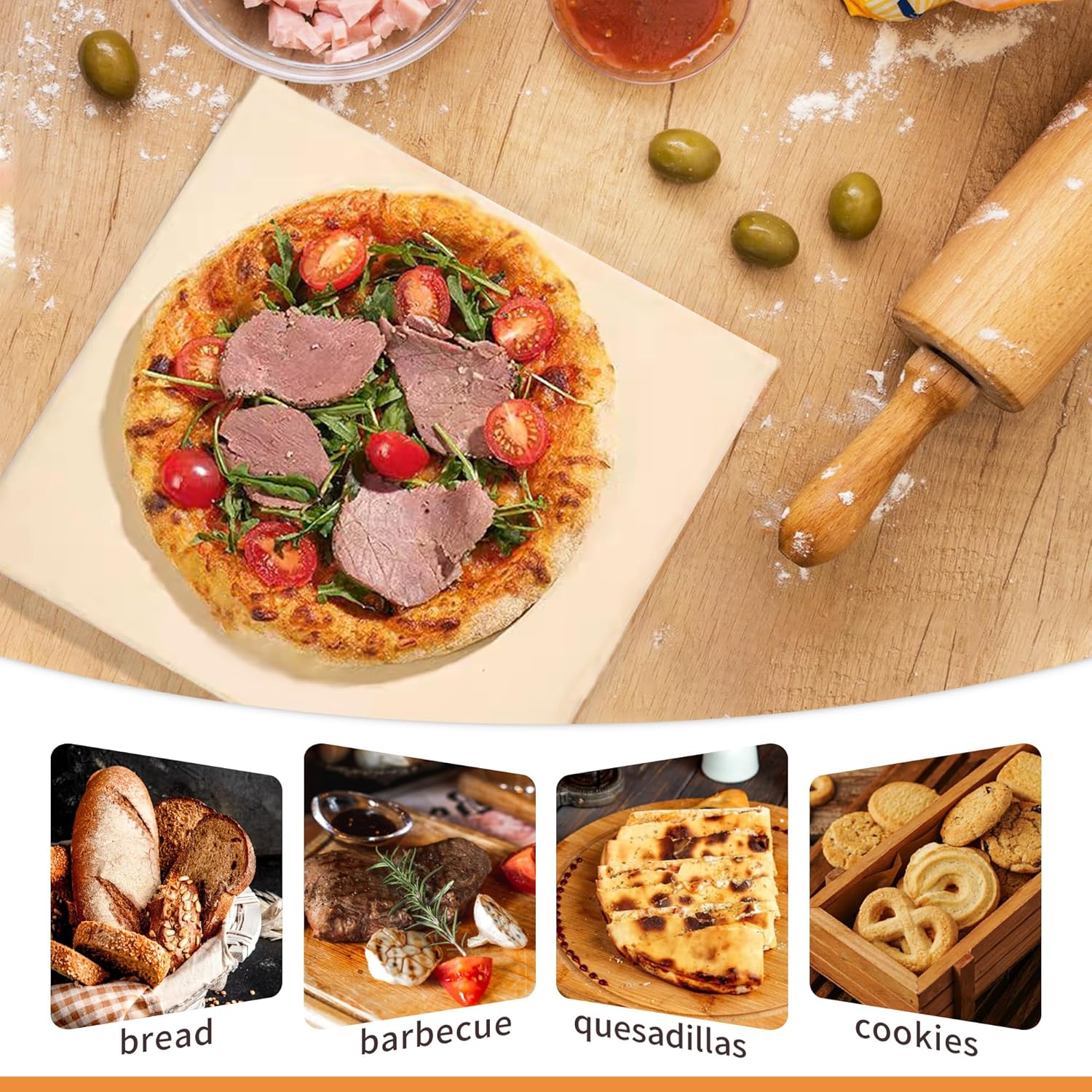 12‘’/16'' Pizza Stone