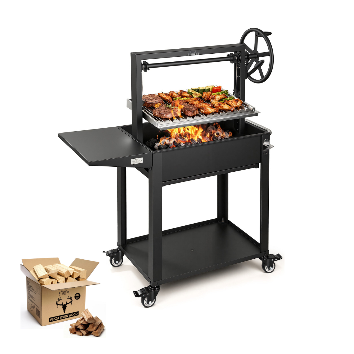 Argentine Santa Maria Style Grill (Parrilla Grill) Bundle